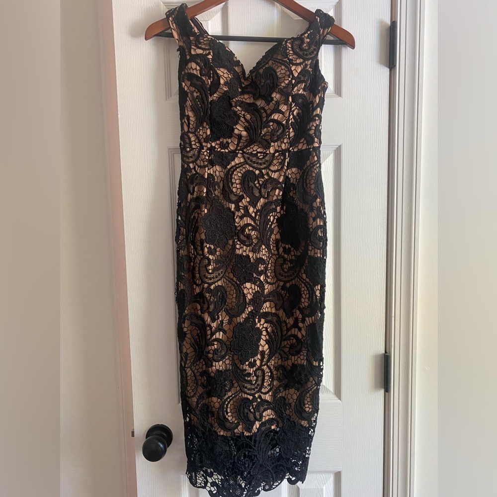 Misguided lace midi